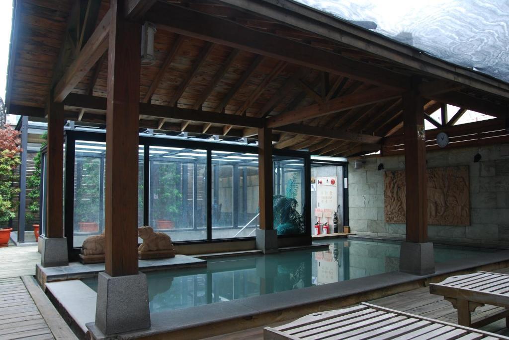 טאיפיי Shan-Yue Hotspring Hotel מראה חיצוני תמונה